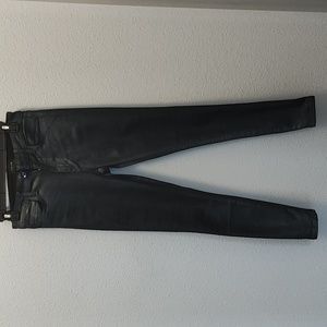 Joe's Leather Coated Jeans